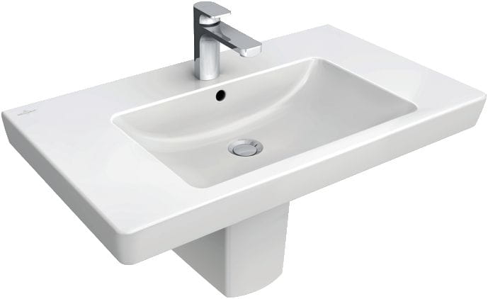 VILLEROY & BOCH SUBWAY 2.0 umývadlo 80 cm, s otvorom pre batériu a prepadom, CeramicPlus 717580R1 Obrázek - fotka