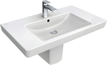 VILLEROY & BOCH SUBWAY 2.0 umývadlo 80 cm, s otvorom pre batériu a prepadom, CeramicPlus 717580R1 Obrázek - fotka