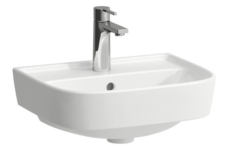 LAUFEN FIORA umývadlo 45 cm, s otvorom pre batériu, s prepadom H811920000104L Obrázek - Hlavní obrázek