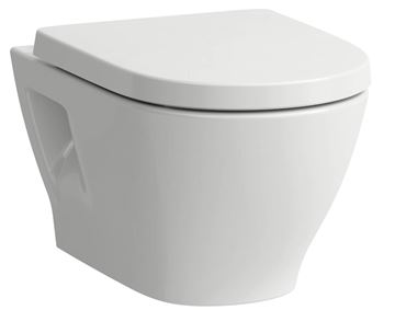LAUFEN FIORA závesné WC, Rimless splachovanie
