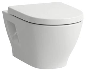 LAUFEN FIORA závesné WC, Rimless splachovanie