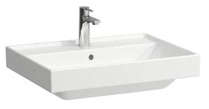 LAUFEN FIORA umývadlo 65 cm, s otvorom pre batériu a prepadom