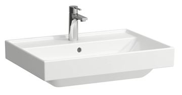 LAUFEN FIORA umývadlo 65 cm, s otvorom pre batériu a prepadom