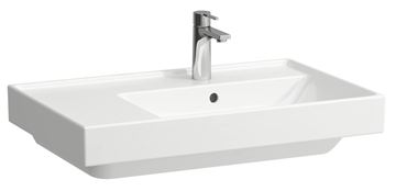 LAUFEN FIORA umývadlo 75 cm, s otvorom pre batériu vpravo a prepadom
