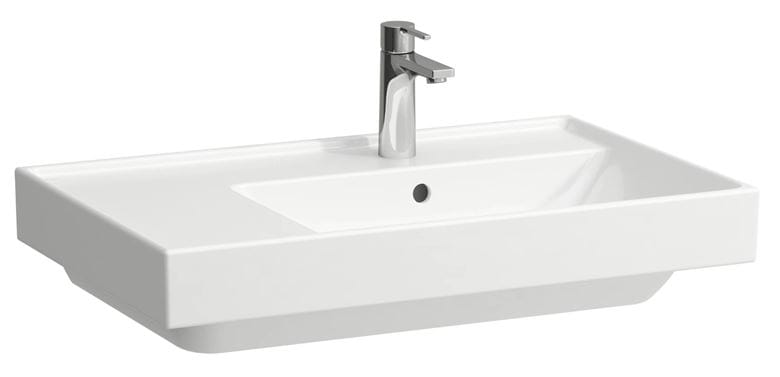 LAUFEN FIORA umývadlo 75 cm, s otvorom pre batériu a prepadom H817922000104L Obrázek - Hlavní obrázek