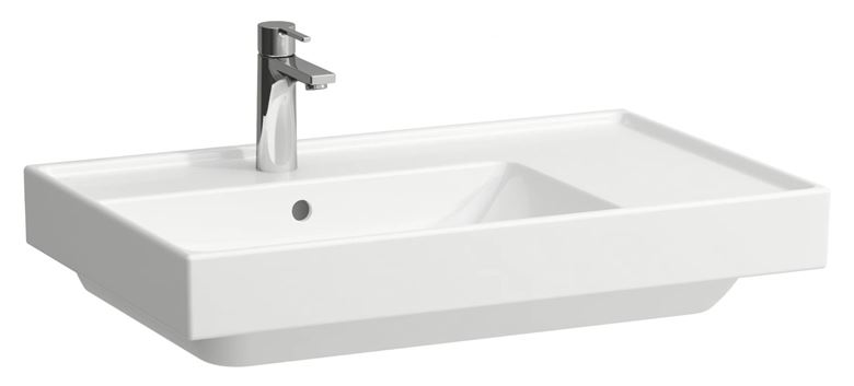 LAUFEN FIORA umývadlo 75 cm, s otvorom pre batériu a prepadom H817923000104L Obrázek - Hlavní obrázek