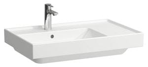 LAUFEN FIORA umývadlo 75 cm, s otvorom pre batériu a prepadom