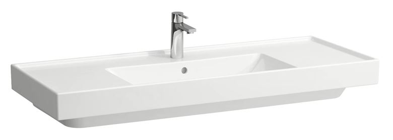LAUFEN FIORA umývadlo 120 cm, s otvorom pre batériu a prepadom H814920000104L Obrázek - Hlavní obrázek