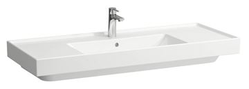 LAUFEN FIORA umývadlo 120 cm, s otvorom pre batériu a prepadom