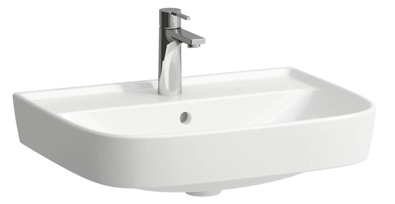 LAUFEN FIORA umývadlo 60 cm, s otvorom pre batériu a prepadom H811923000104L Obrázek - Hlavní obrázek