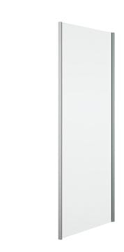 RONAL DIVERA D22F1 bočná stena 140x200 cm, aluchróm/číre sklo