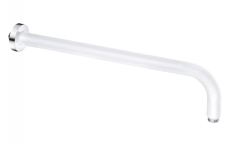 KLUDI A-QA sprchové rameno 410 mm, nástenné, biela/chróm 6651491-00 Obrázek - Hlavní obrázek