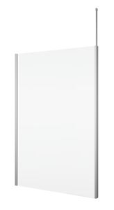 RONAL DIVERA D22WI1V stena walk-in 90x200 cm, aluchróm/číre sklo