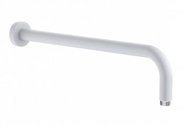 KLUDI A-QA sprchové rameno 410 mm, nástenné, matná biela