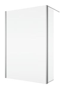 RONAL DIVERA D22WI2 stena walk-in 80x200 cm, aluchróm/číre sklo