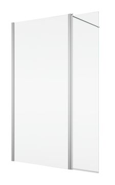 RONAL DIVERA D22WI3 stena walk-in 110x200 cm, aluchróm/číre sklo