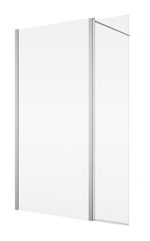 RONAL DIVERA D22WI3 stena walk-in 140x200 cm, aluchróm/číre sklo D22WI3 140 50 07 Obrázek - Hlavní obrázek