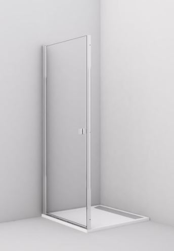 CONCEPT 200 sprchové dvere 100x200 cm, lietacie, aluchróm/sklo číre CON11005007 Obrázek - fotka