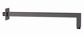 CONCEPT 200 BLACK sprchové rameno 400 mm, nástenné, matná čierna PM10011/MB Obrázek - fotka