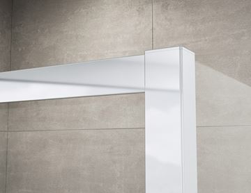 RONAL TOP-LINE TOPF bočná stena 90x190 cm, aluchróm/číre sklo TOPF 0900 50 07 Obrázek - fotka