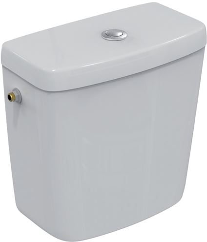 IDEAL STANDARD CONTOUR 21 WC kombi nádržka, bočný prívod vody, 2 množstvo splachovania E876001 Obrázek - Hlavní obrázek