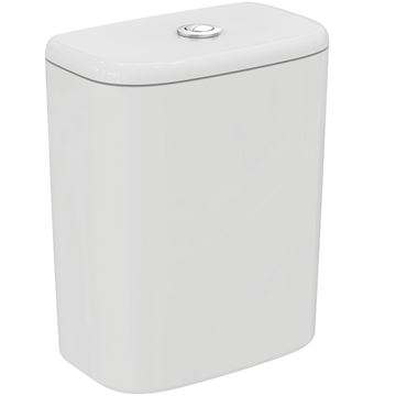 IDEAL STANDARD TESI WC kombi nádržka, spodný prívod vody, 2 množstvo splachovania