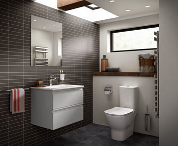 IDEAL STANDARD TESI WC kombi nádržka, spodný prívod vody, 2 množstvo splachovania T356801 Obrázek - fotka