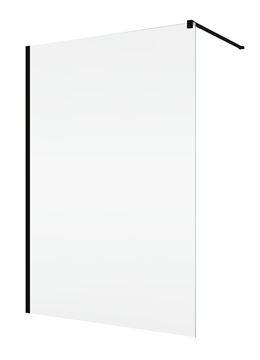CONCEPT 200 CONT1 bočná stena 80x200 cm, čierna/číre sklo CONT10800607 Obrázek - fotka