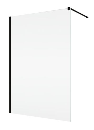 CONCEPT 200 CONT1 bočná stena 80x200 cm, čierna/číre sklo CONT10800607 Obrázek - fotka