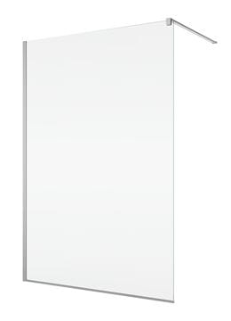 CONCEPT 200 CONT2 bočná stena 90x200 cm, aluchróm/číre sklo CONT20905007 Obrázek - fotka