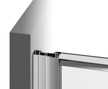 CONCEPT PIVOT STYLE PT-PDOP1 sprchové dvere 80x190 cm, pivotové, lesklý chróm/číre sklo 03G40C00Z15 Obrázek - fotka