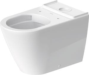 DURAVIT D-NEO WC kombi misa, Rimless splachovanie, vario odpad, WonderGliss