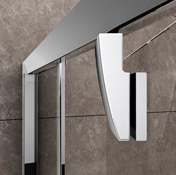 CONCEPT PIVOT STYLE PT-PDOP1 sprchové dvere 90x190 cm, pivotové, lesklý chróm/číre sklo 03G70C00Z15 Obrázek - fotka