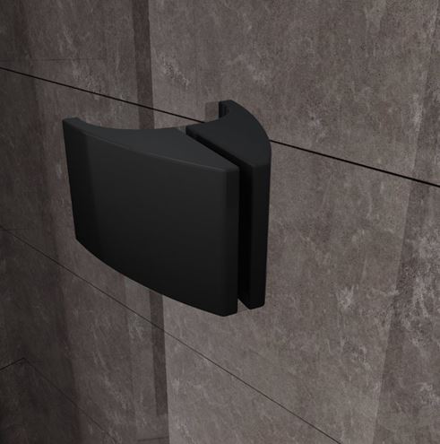 CONCEPT PIVOT STYLE PT-PDOP2 sprchové dvere 100x190 cm, pivotové, čierna / číre sklo 03GA0300Z15 Obrázek - fotka