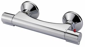 NOVASERVIS AQUALIGHT sprchová nástenná termostatická batéria, chróm