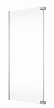 CONCEPT 300 STYLE bočná stena 75x200 cm, aluchróm/číre sklo