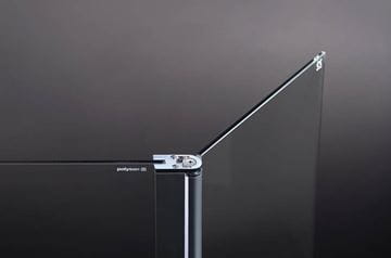 POLYSAN MODULAR SHOWER bočná stena 70x200 cm, aluchróm/číre sklo MS3A-70 Obrázek - fotka