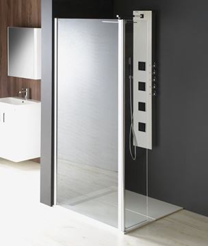 POLYSAN MODULAR SHOWER prídavná stena 30x200 cm, otočná, aluchróm/číre sklo MS3B-30 Obrázek - fotka