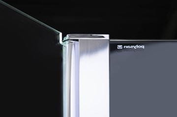POLYSAN MODULAR SHOWER prídavná stena 30x200 cm, otočná, aluchróm/číre sklo MS3B-30 Obrázek - fotka