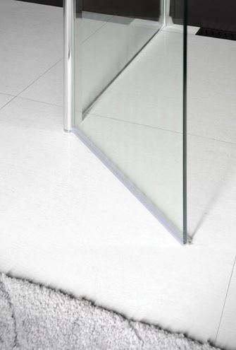 POLYSAN MODULAR SHOWER prídavná stena 30x200 cm, otočná, aluchróm/číre sklo MS3B-30 Obrázek - fotka