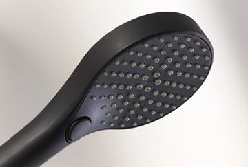 HANSA VIVA ručná sprcha pr. 110 mm, 3 prúdy, matná čierna 4433030033 Obrázek - fotka