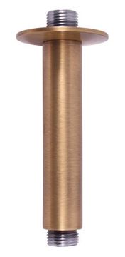 RAV SLEZÁK sprchové rameno 150 mm, stropné, stará mosadz
