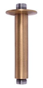 RAV SLEZÁK sprchové rameno 150 mm, stropné, stará mosadz