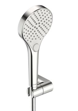 HANSA VIVA sprchová súprava 3-dielna, ručná sprcha pr. 110 mm, 3 prúdy, hadica, držiak, chróm