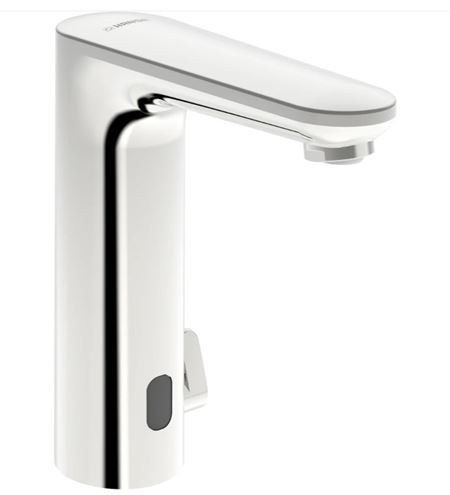 HANSA ELECTRA Safety umývadlová senzorová batéria s reguláciou teploty, napájanie z batérie, Bluetooth, chróm 93602219 Obrázek - Hlavní obrázek