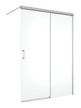 CONCEPT 300 STYLE stena walk-in 140x200 cm, pravá, aluchróm/číre sklo