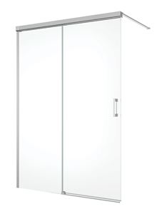 CONCEPT 300 STYLE stena walk-in 170x200 cm, ľavá, aluchróm/číre sklo
