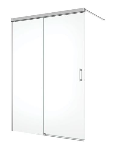 CONCEPT 300 STYLE stena walk-in 180x200 cm, ľavá, aluchróm/číre sklo CO3W2 G 180 50 07 Obrázek - Hlavní obrázek