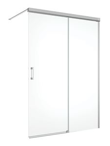 CONCEPT 300 STYLE stena walk-in 180x200 cm, pravá, aluchróm/číre sklo