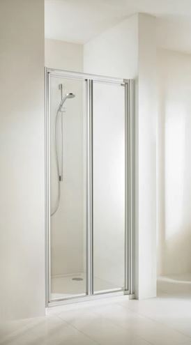 CONCEPT 70 sprchové dvere 90x190 cm, lietacie, strieborná matná/číre sklo E20905.087.322 Obrázek - Hlavní obrázek